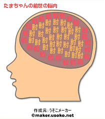 たまちゃんの前世脳内