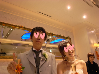 それから、友人の結婚式もありました