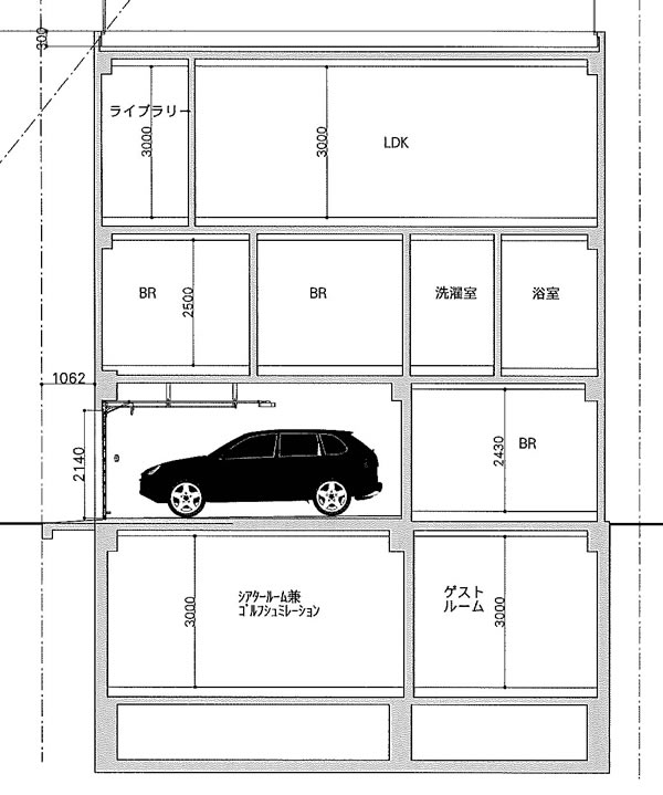 断面図