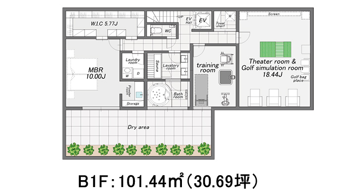 B1F 参考プラン