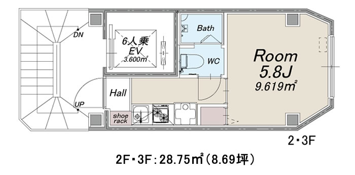 2F・3F 参考プラン