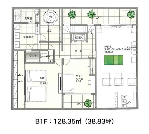 B1F 参考プラン