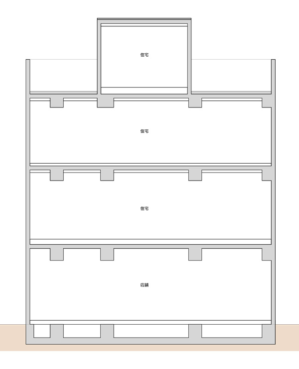 断面図