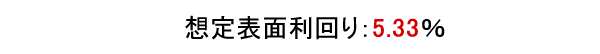 想定利回り参考プラン