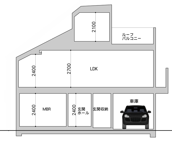 断面図