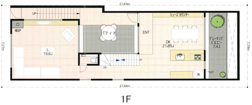 分割プラン A区画