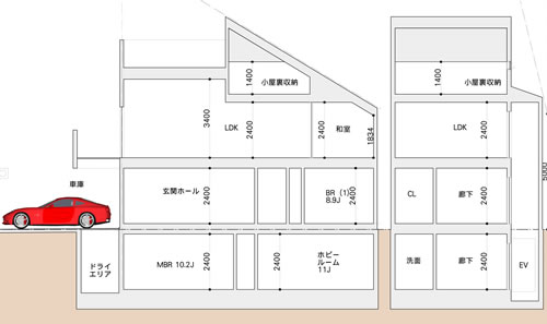 断面図A