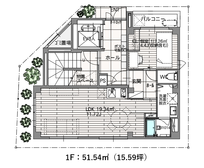1F 参考プラン