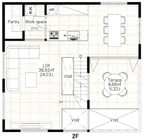 建物参考プラン B区画