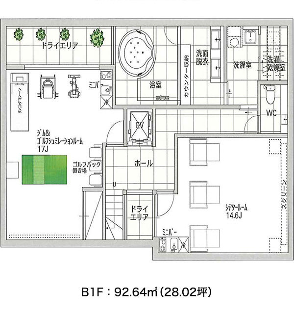 B1F 参考プラン