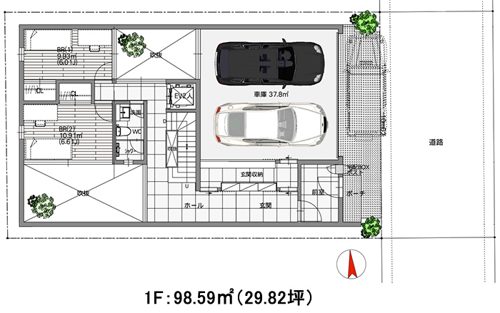 1F 参考プラン