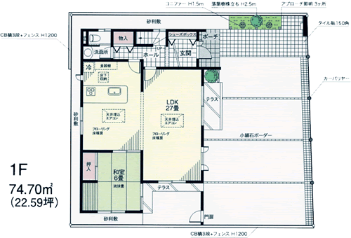 間取り 1F