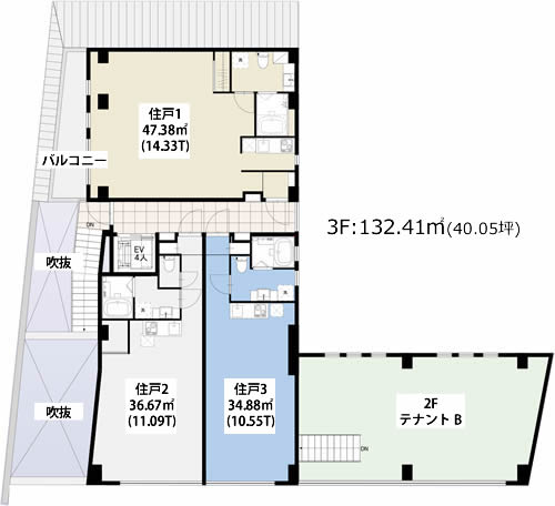 参考プランA 平面図