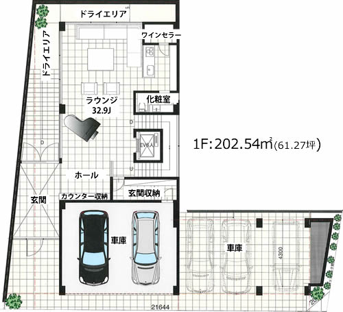 住居用プラン 平面図