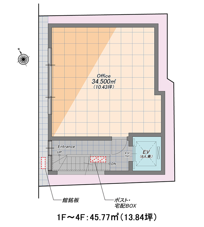 1F～4F 参考プラン
