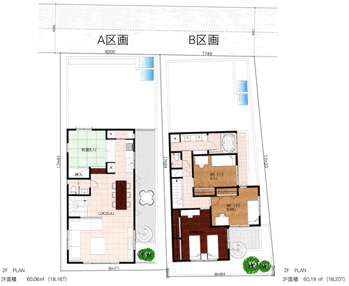 参考プラン 間取り 2F