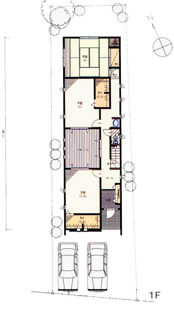 参考プラン A区画 間取り 1F