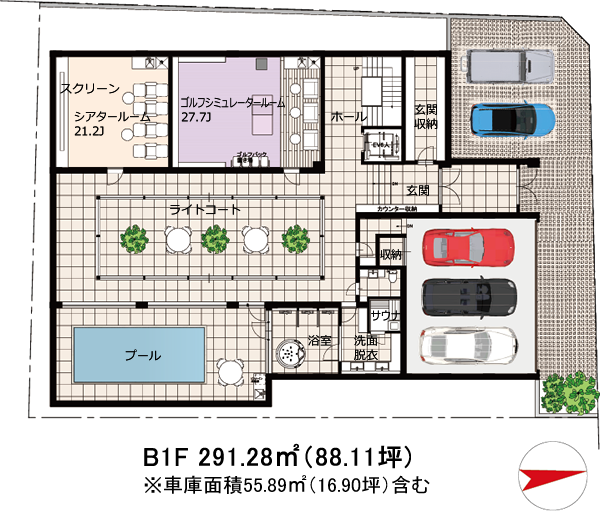 B1F 参考プラン