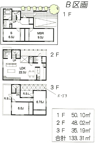 参考プラン B区画