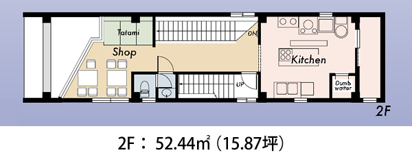 2F 現況間取り図