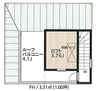 建物参考プラン 3分割 A区画