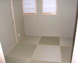 畳がおしゃれで可愛らしい和室。こんなところにもセンスが光ります。